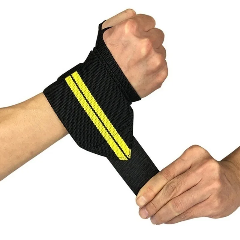 1 Пара регулируемых браслетов для поддержки запястья для занятий спортом в тренажерном зале, браслет для защиты запястья, Дышащая лента-обертка, защитный браслет на запястье3