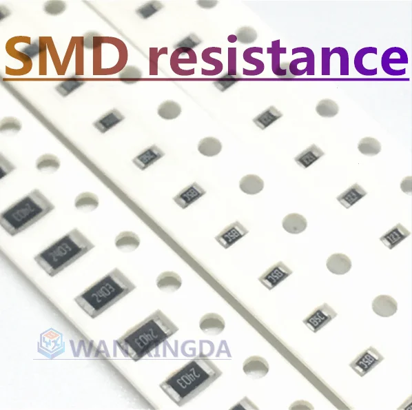 100шт SMD 1206 1% Высокоточный Резистор 1R 2R 3R 4R 5.6R 10R 20R 30R 40R 56R 68R 82R 0.1R 100R 220R 470R 1K 10K 20K 33K 82K2