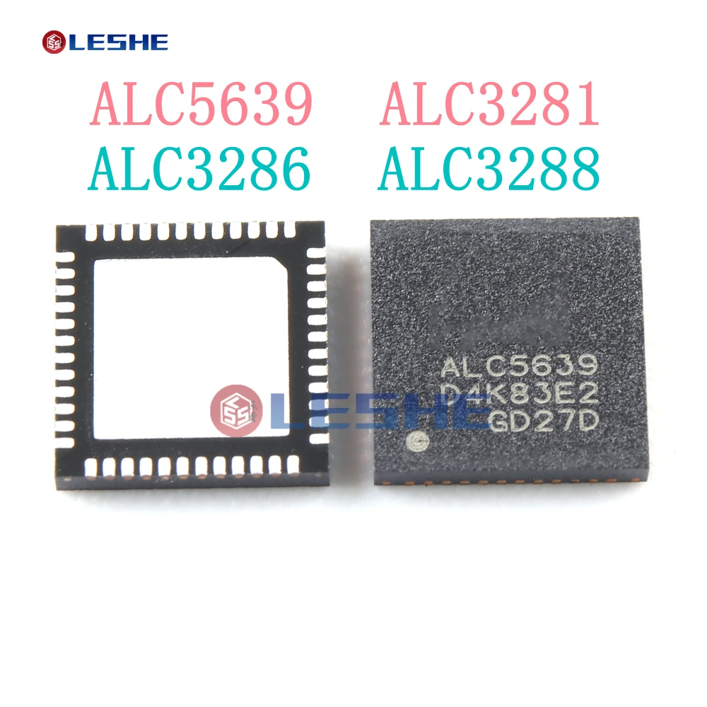 2 шт./лот Набор микросхем ALC3287 ALC3281 ALC3286 ALC3288 ALC5639 QFN0
