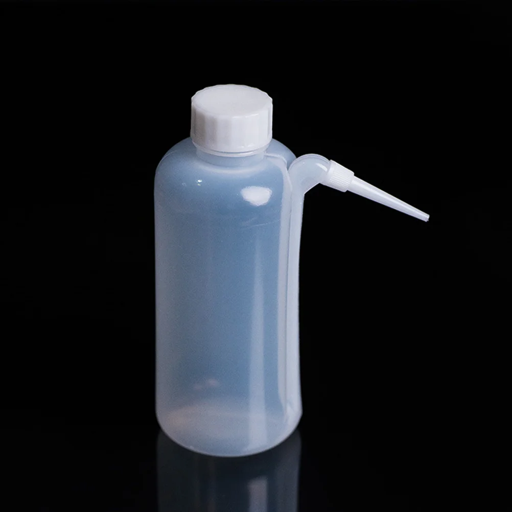 2шт Пластиковая бутылка для мытья Портативная бутылка для мытья с широким горлышком 500 мл2