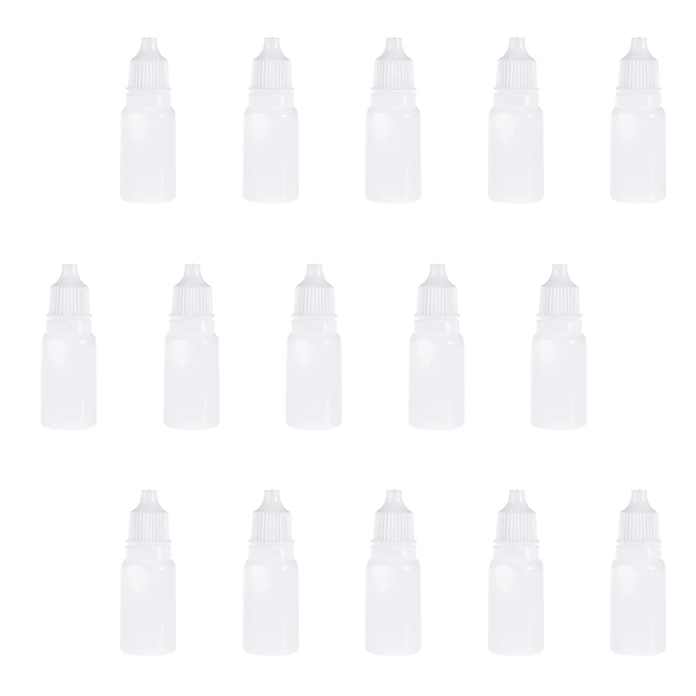 60шт по 10 мл пустые бутылочки для глазных капель многоразового использования, контейнер-дозатор жидкости для глаз5