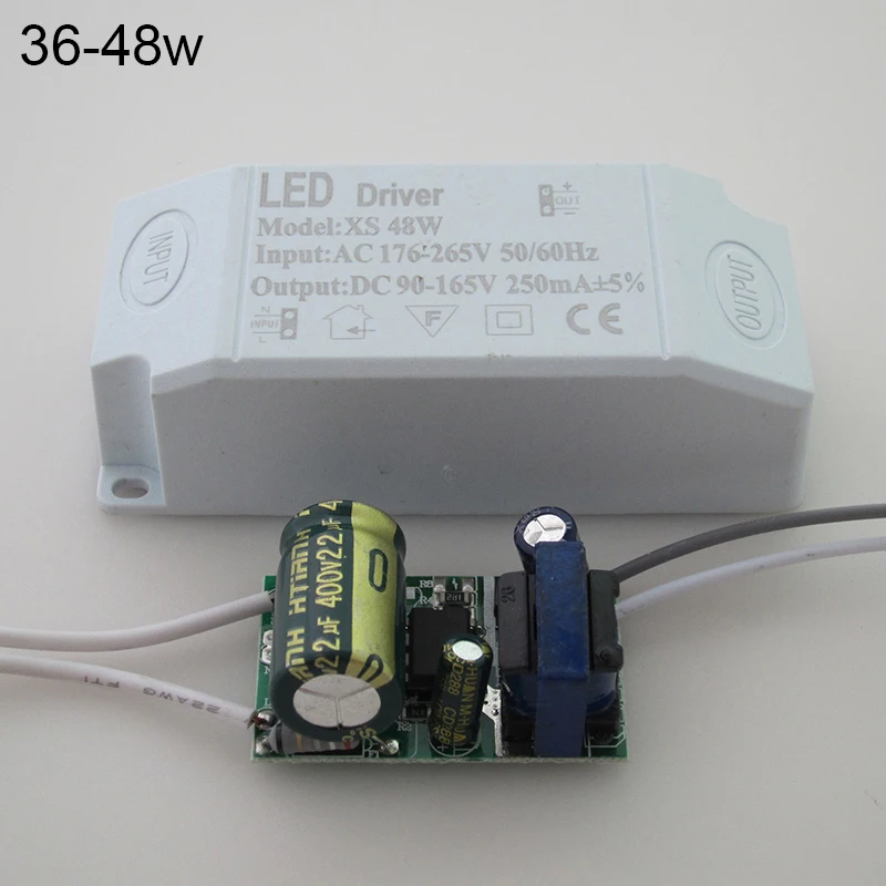 AC176-265V 230mA Светодиодный привод, Сегментированный потолочный светильник, Трансформатор постоянного тока, Источник питания для полосовой световой панели2
