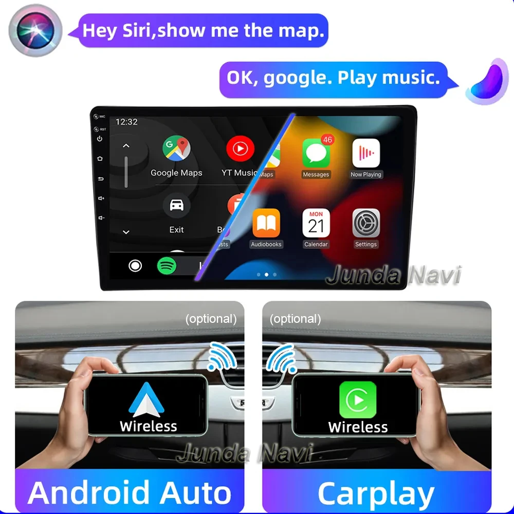 Android 13 для Ford Everest Ranger Mazda BT50 BT-50 2006 - 2010 Автомагнитола Carplay Стерео GPS Навигация Мультимедийный видеоплеер4