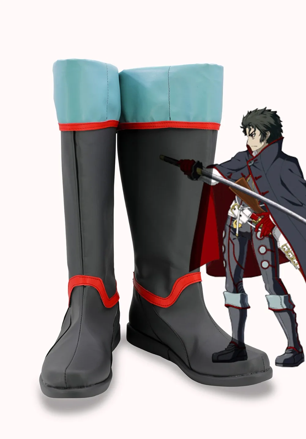 Fate/Grand Order, Ботинки для косплея Хиджиката Тошизо, Обувь для женщин и мужчин, сшитая на заказ0