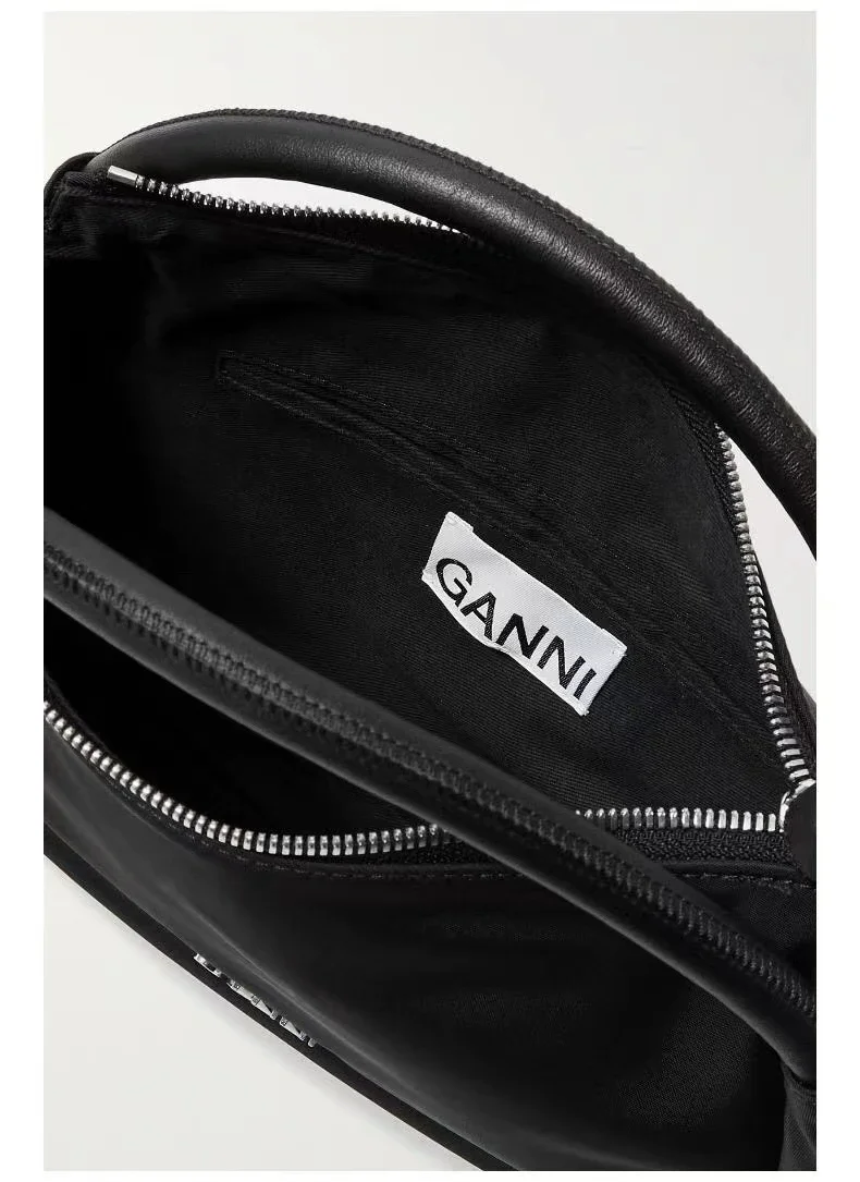 GN нейлоновая сумка через плечо, водонепроницаемая сумка, простой и модный кожаный плечевой ремень4