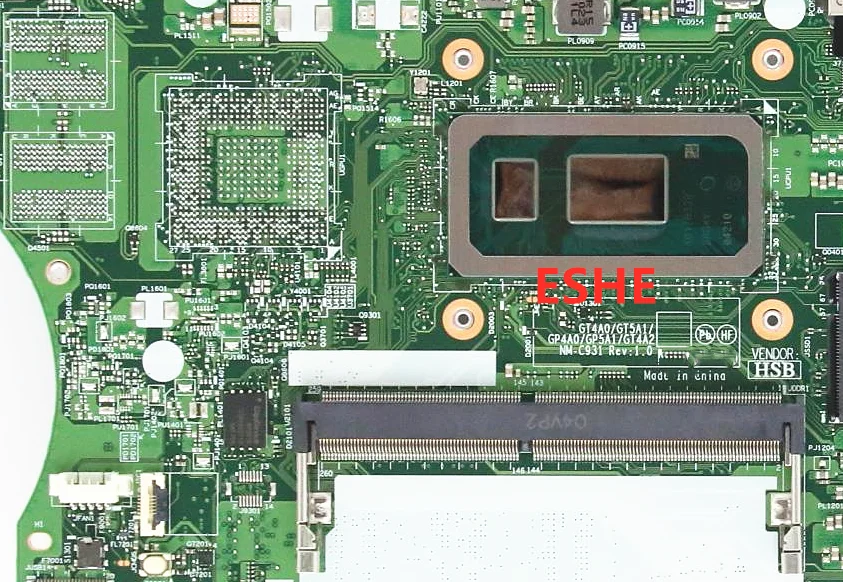 NM-C931 Для Lenovo ThinkPad T14 Gen 1 T15 Материнская плата ноутбука 5B20Z47951 5B20Z45943 С процессором i5-10210U i7-10510U оперативной памятью 8G 16G UMA2