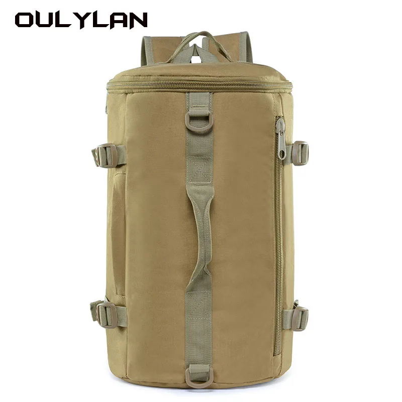 Oulylan, камуфляжный рюкзак для занятий спортом на открытом воздухе, военный рюкзак для фанатов, сумка-бочонок, сумка-бочонок, тактический рюкзак0