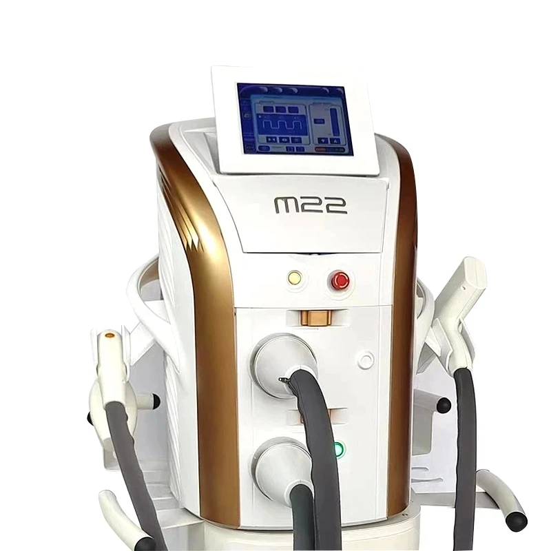 Аппарат для лечения акне Super M22 OPT IPL Удаление сосудов Омоложение кожи Удаление волос Косметологический аппарат0