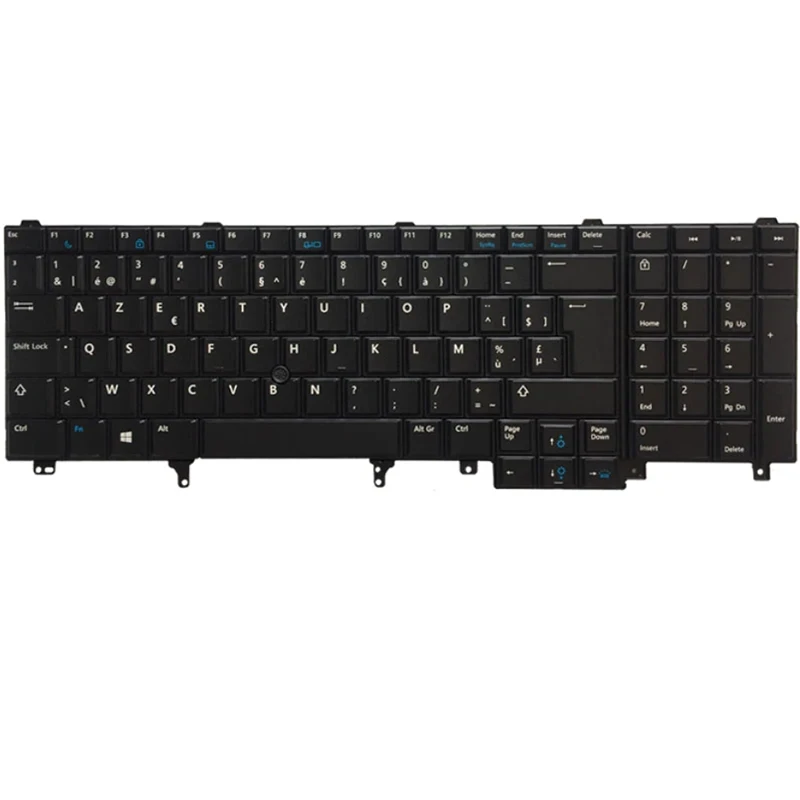 Арабская/Бельгийская Новая Клавиатура для Ноутбука Dell Latitude E6520 Teclado E6530 E6540 E5520 E5520M E5530 Клавиатура-Указатель с подсветкой5
