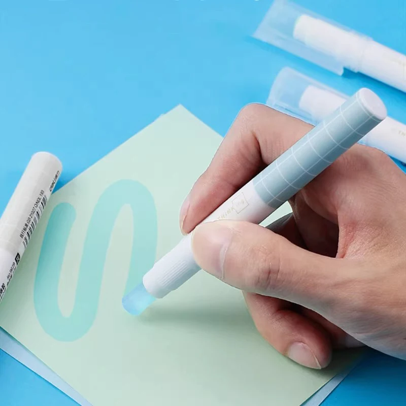 Быстросохнущий клей-карандаш желеобразного цвета, Форма ручки, твердый клей-карандаш, Дневник для скрапбукинга, блокнот, наклейки для запечатывания конвертов, нетоксичный5