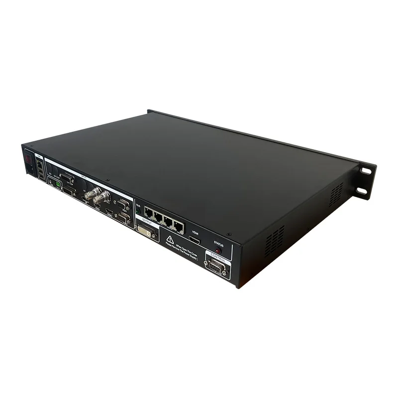 Гибкий универсальный видеоконтроллер AMS-AX900 поддерживает сращивание размером 10x10 и плавное переключение любого канала с наилучшим качеством.5