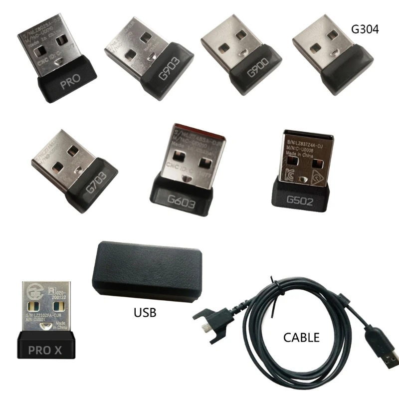 для беспроводной игровой мыши Logitech G502 G603 G900 USB адаптер приемника сигнала0