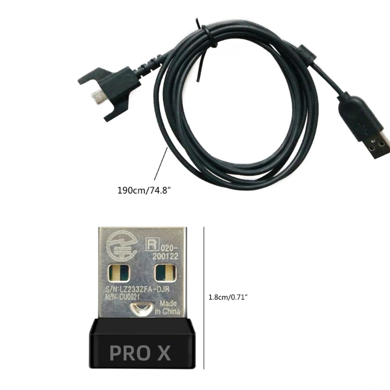 для беспроводной игровой мыши Logitech G502 G603 G900 USB адаптер приемника сигнала5