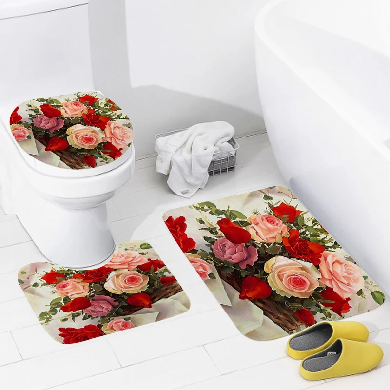 домашние коврики для ванной комнаты, современный коврик для ног в скандинавском стиле, современные аксессуары для ванной комнаты, коврик для унитаза, противоскользящий ковер для ванны5