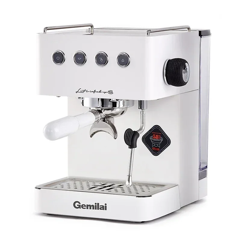 Домашняя кофемашина Gemini CRM3005G Полуавтоматическая Офисная Маленькая Итальянская с концентрированным паром 220 В1