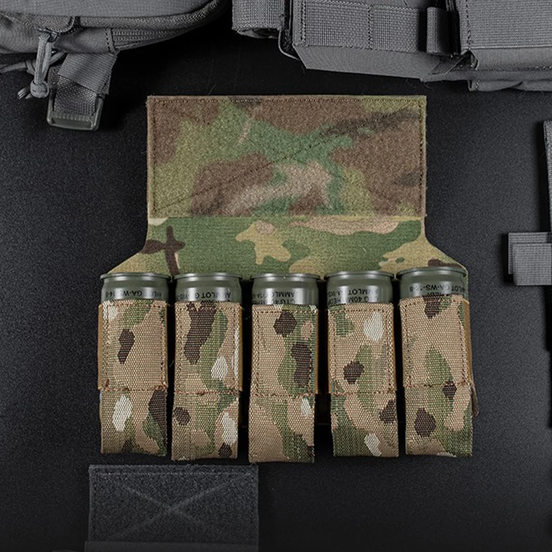 Дополнительный пакет Quintuplet M203 Grenade Pouche Подходит для оборудования, оснащенного пластырями Magic Sticker на брюшной полости1