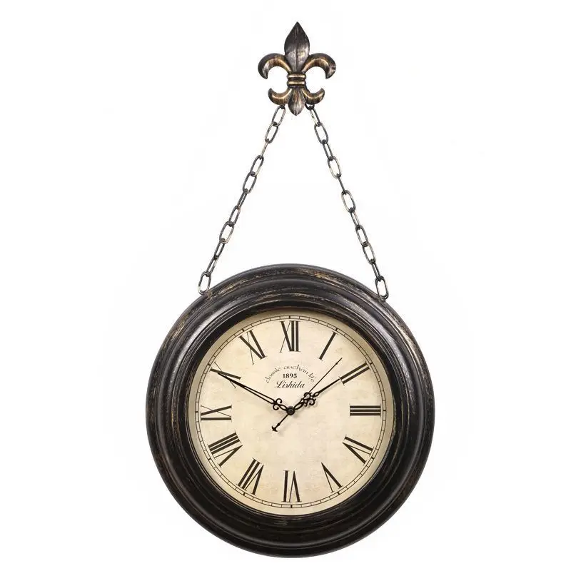 Европейские Ретро Настенные Часы Креативная Гостиная Антикварные Эстетические Уникальные Настенные Часы Оригинальный Новый Дизайн Reloj De Pared Home Decor3