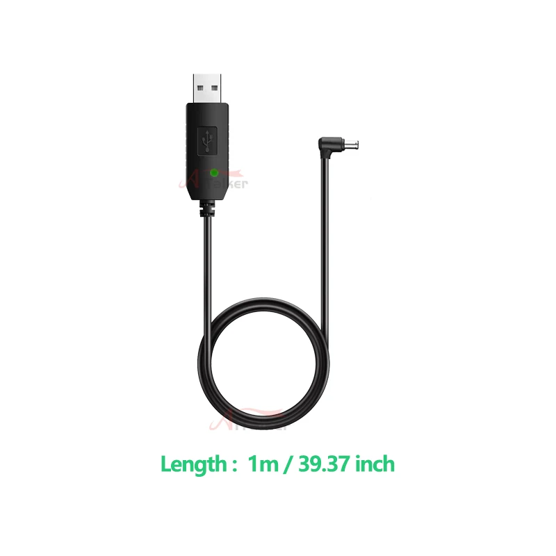 Зарядное Устройство для Портативной Рации BAOFENG Автомобильное Зарядное Устройство Boost Кабель USB Шнур Питания для Адаптера Зарядки Baofeng UV5R UV82 UV9RPlus UV-131
