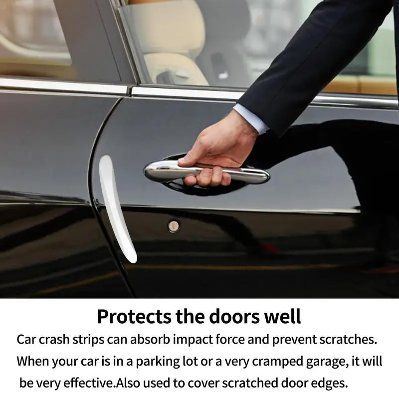 Защитные накладки на боковые двери автомобиля, защитные накладки на боковые края, защитная накладка на зеркало заднего вида, защита от царапин, легко2