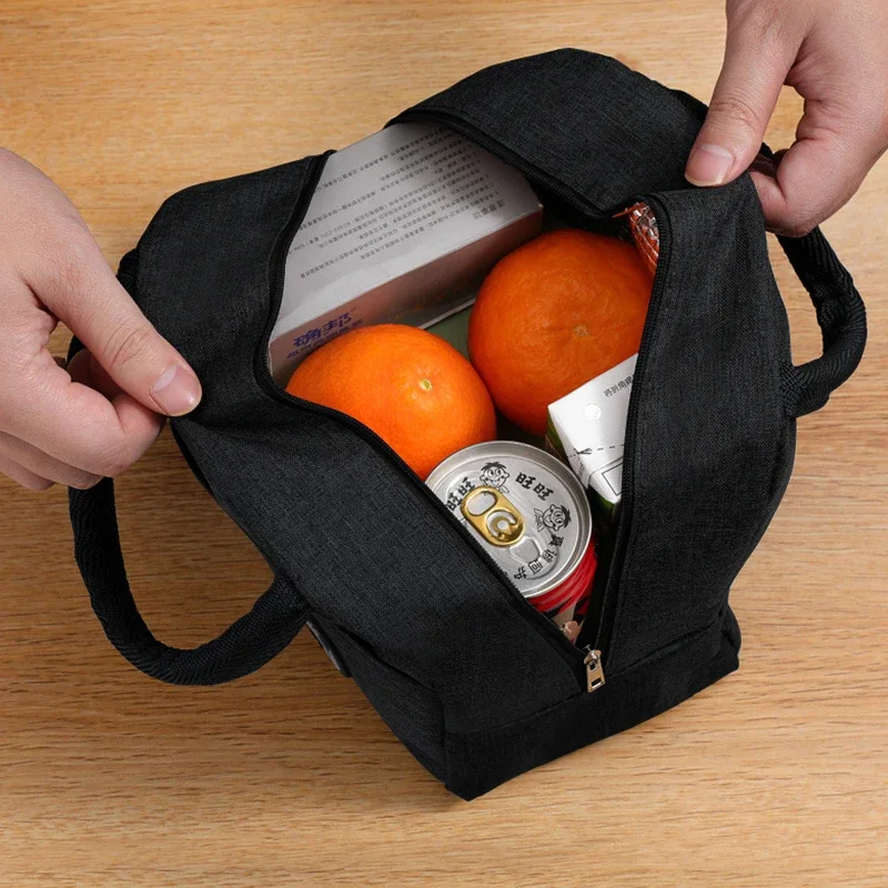 Изготовленная на заказ изолированная сумка для ланча для женщин Bento Pack Сумка для риса из алюминиевой фольги, упаковка для еды из холщовой фольги, коробка для ланча, Студенческая сумка для Бенто4