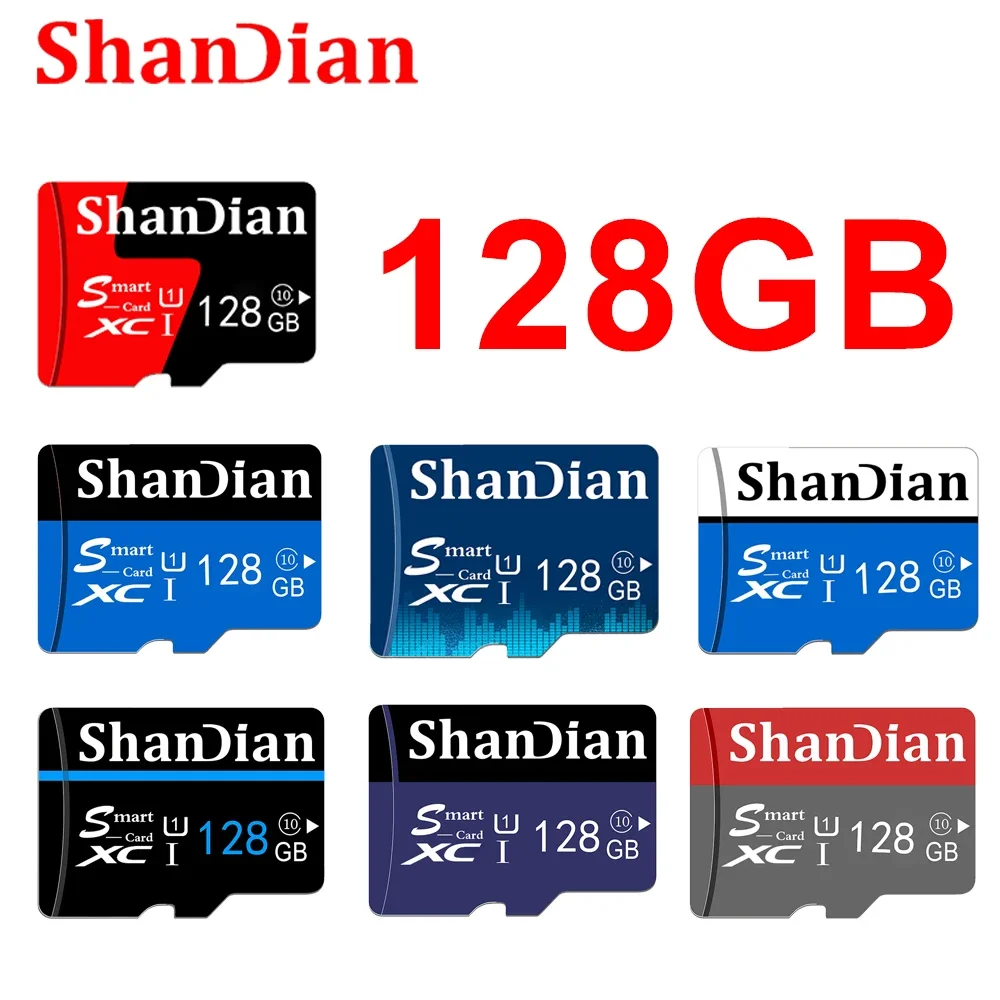 Карта памяти мобильного телефона SHANDIAN Объемом 64 ГБ, Универсальная карта памяти TF, Регистратор вождения, Специальная SD-карта, Камера наблюдения, Универсальная0