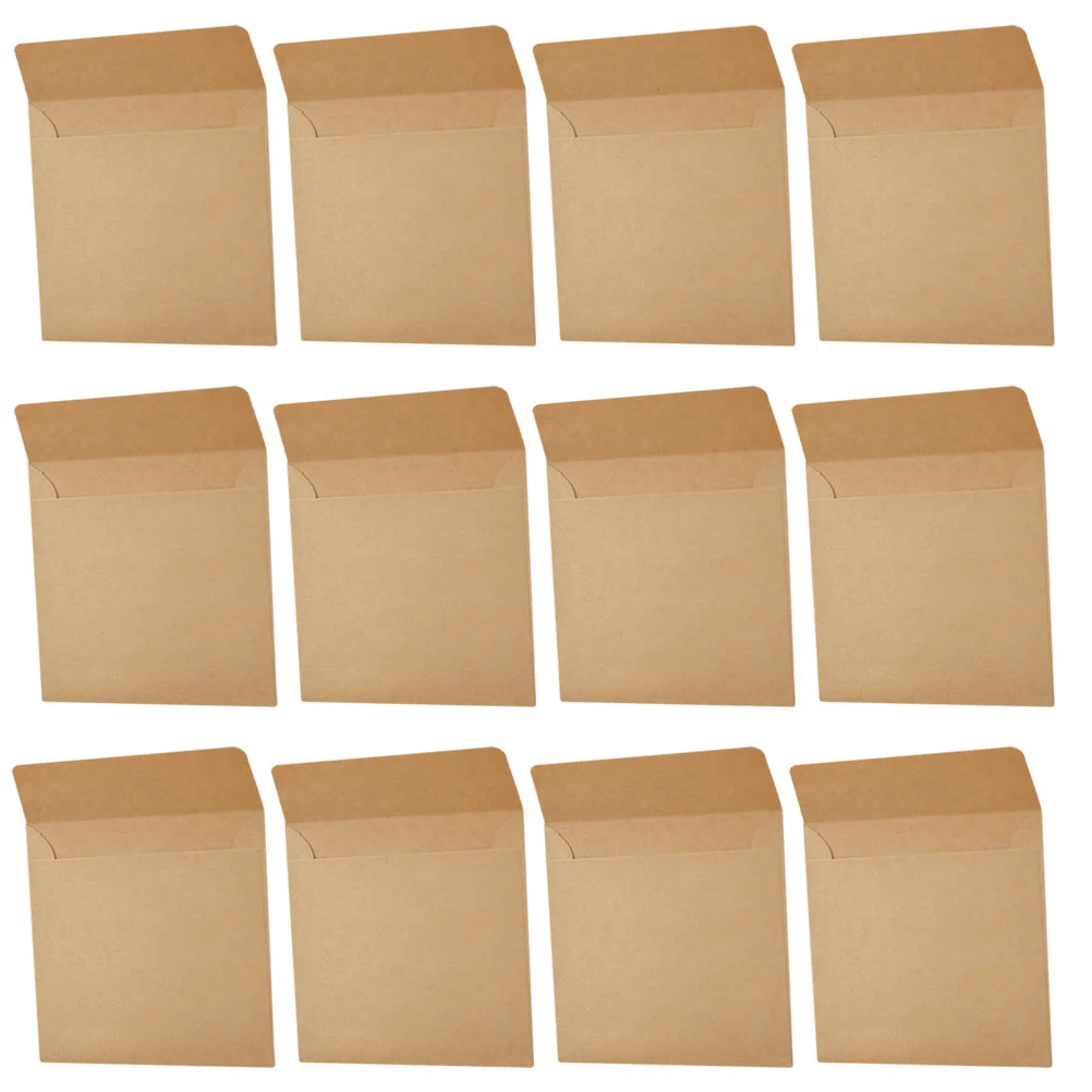 Коричневые маленькие конверты из Крафт-бумаги Подарочные карты Конверты для хранения мелочей Монеты Подарочные карты из крафт-бумаги1