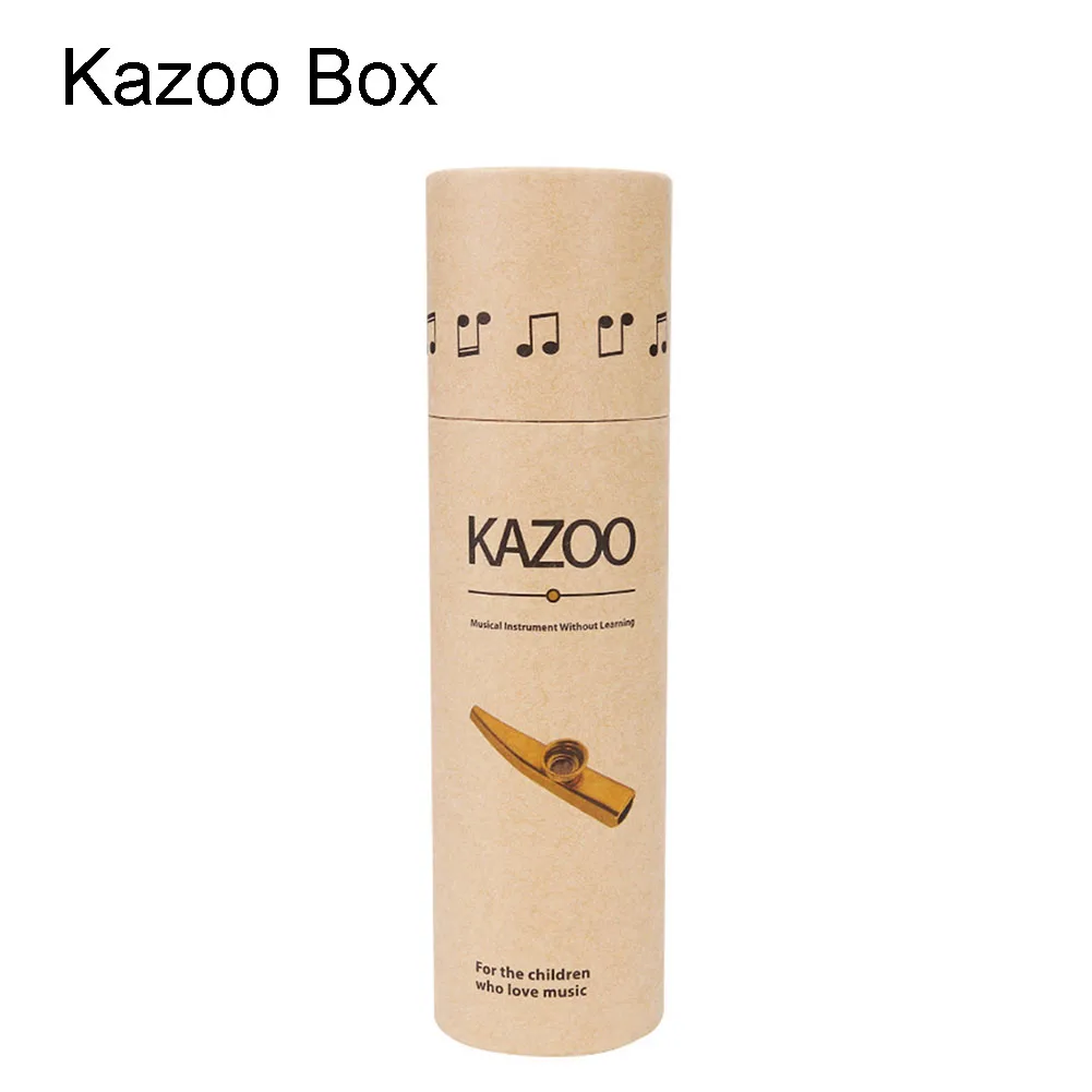 Коробка для хранения бумаги Kazoo Box Легкие музыкальные подарки для выдувания изо рта Портативная 15.5*4.35*4.35 см 1 шт. коробка для Kazoo0
