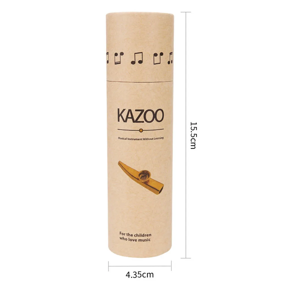 Коробка для хранения бумаги Kazoo Box Легкие музыкальные подарки для выдувания изо рта Портативная 15.5*4.35*4.35 см 1 шт. коробка для Kazoo1