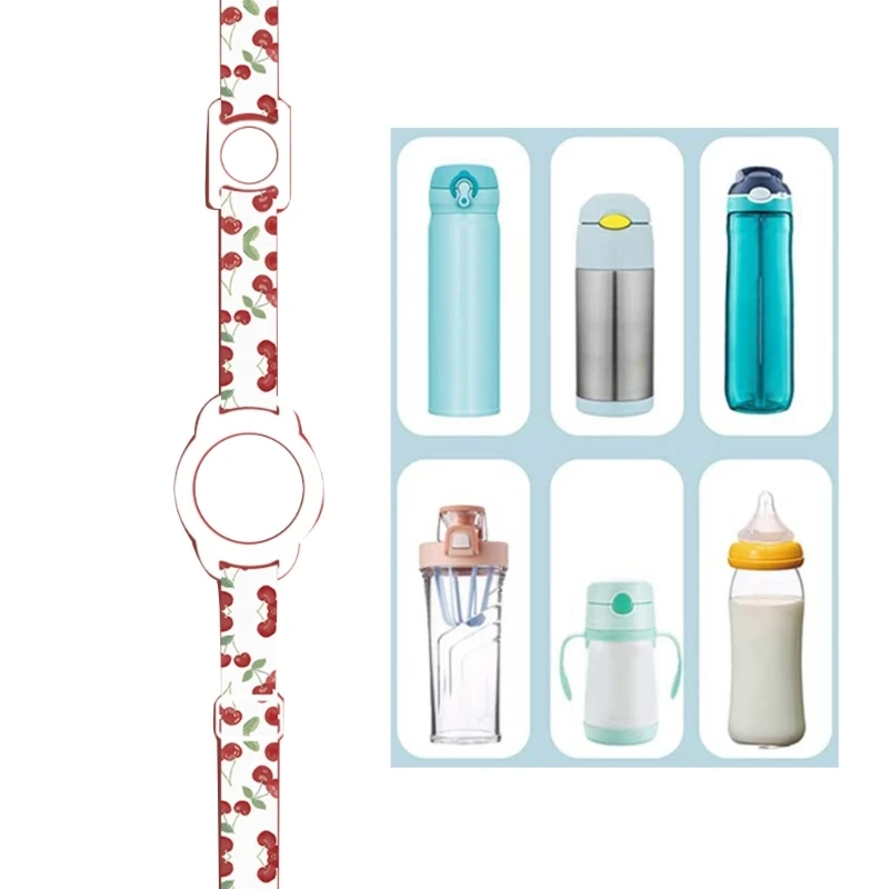 Легкий ремешок для детских бутылок с водой, красочный ремешок для детской бутылки с водой1