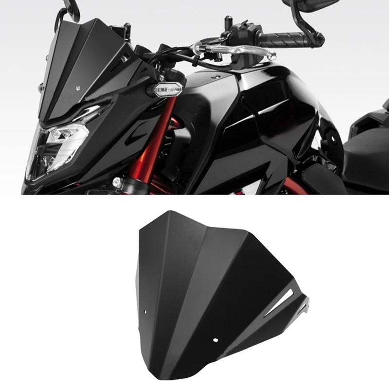 Лобовое стекло мотоцикла Ветрозащитный экран Алюминиевый Черный для Honda CB750 HORNET Cb 750 Hornet 20231