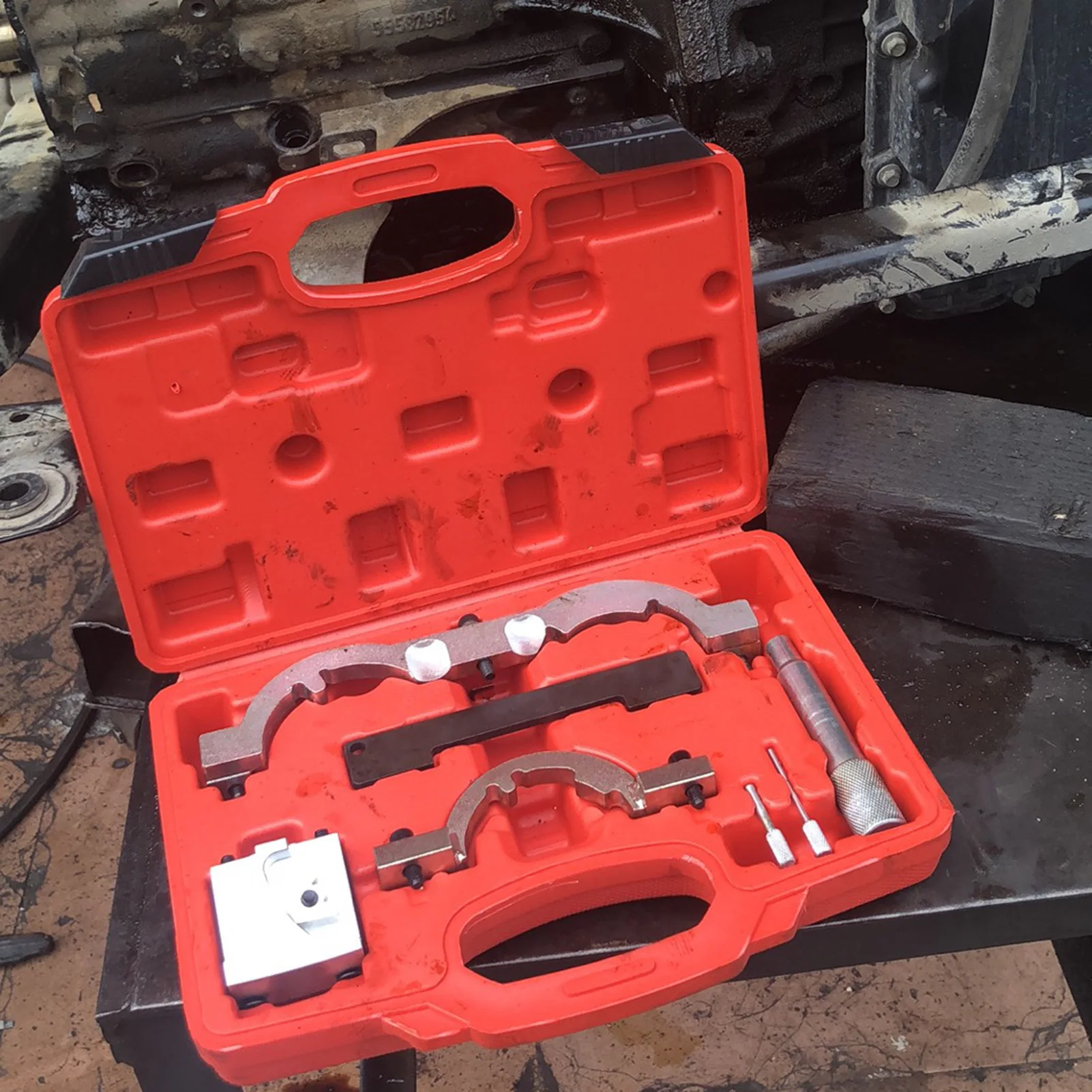 Набор инструментов для замены ремня блокировки газораспределения двигателя автомобиля Opel Vauxhall Cruze 1.0 1.2 1.4 Цепь ГРМ двигателей с двумя кулачками1