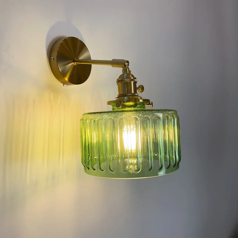 Настенный светильник PLLY Nordic из латуни, прикроватная лампа для гостиной, спальни, современный гостиничный коридор, настенный светильник для прихожей3
