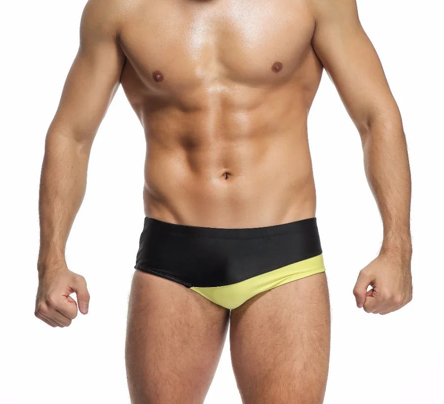 Новый брэндинг BOYTHOR Расширенная настройка мужские плавки с низким подъемом Сексуальная защита от воздействия чистого цвета1