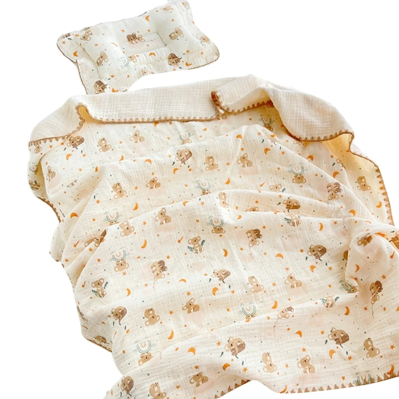 Одеяло для новорожденных, нейтральная детская накидка, детское одеяло для мальчиков и девочек, унисекс, Мягкое одеяло для новорожденных, подарок для душа новорожденного4