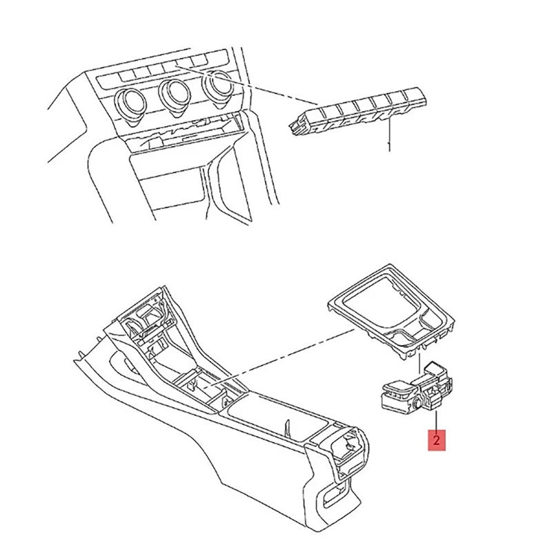 Переключатель режима вождения автомобиля ESP Кнопка автоматического удержания имеет переключатель парковки для Skoda Kodiak 566927225B0