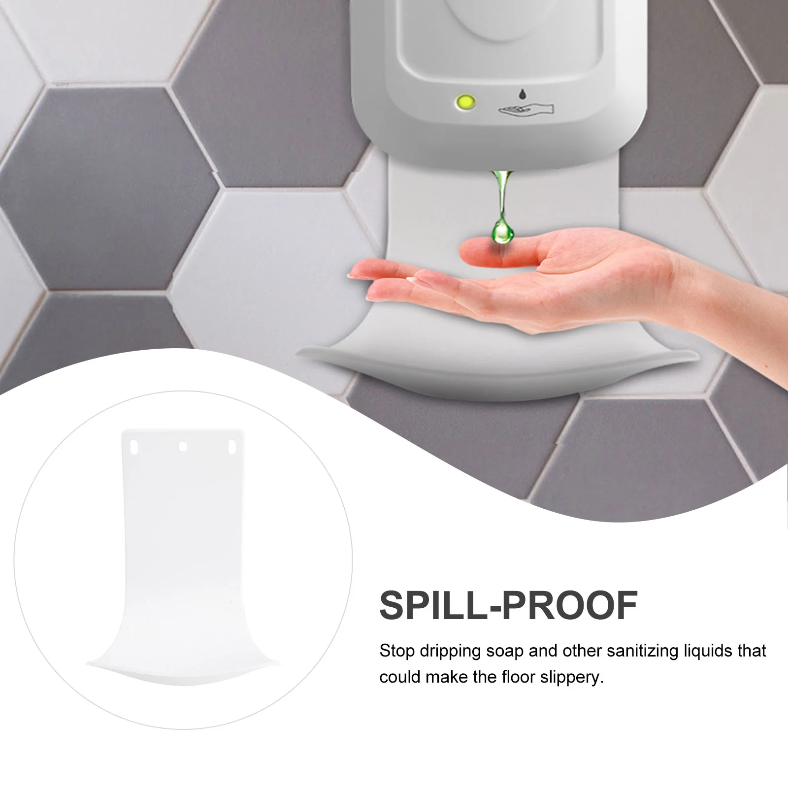 Пластиковый лоток для воды, бытовой диспенсер для жидкости для мытья рук, улавливающий спирт4