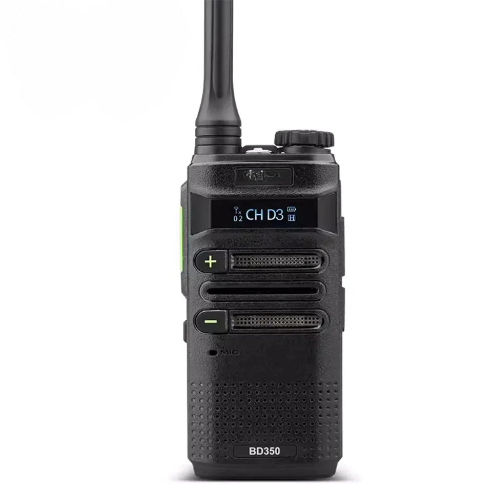 Портативная рация BD350 прямая продажа с завода OLED-дисплей DMR сильный сигнал громкая реклама четкий голосовой домофон0