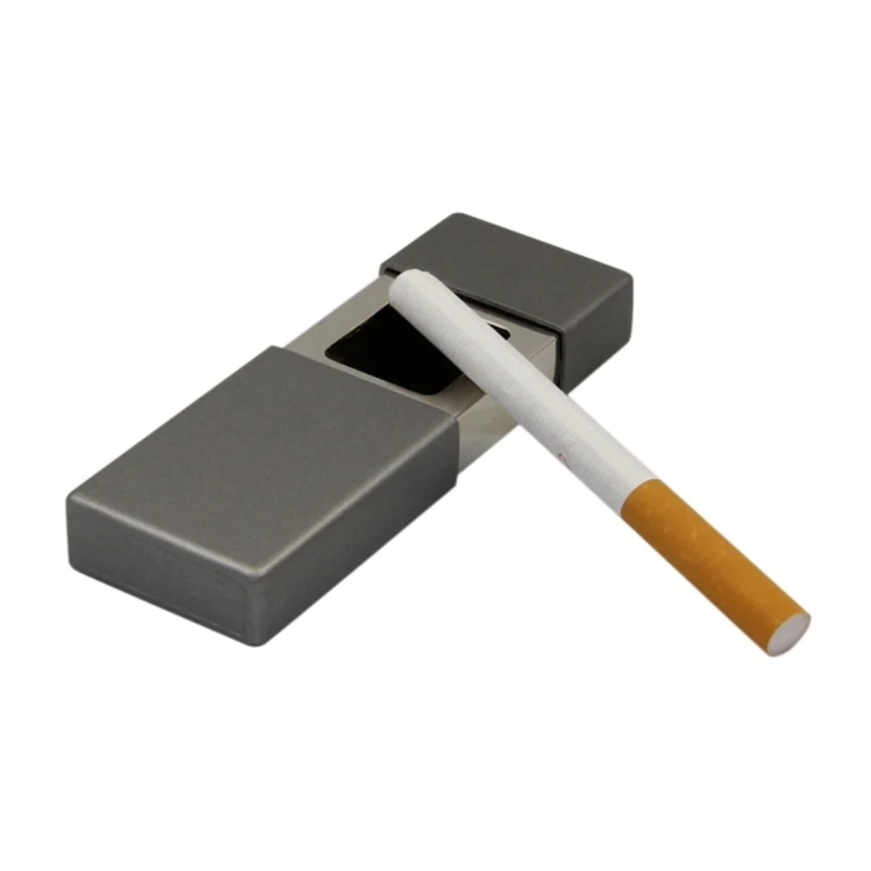Портативный Карманный Мини-Металлический Брелок Для Ключей, Открытый Держатель, Лоток С Выдвижной Крышкой, Винтажный Для Домашнего Курения Сигарет, Цепочка Сигар1