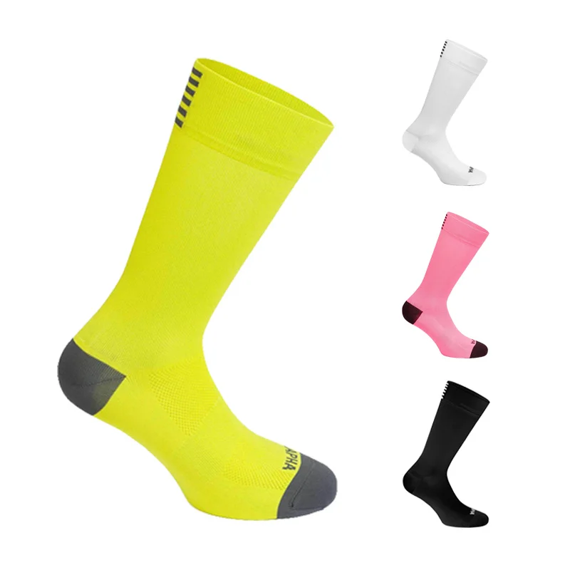 Профессиональные велосипедные Bmambas Высококачественные брендовые спортивные носки Дышащие Дорожные носки Спортивные носки для велоспорта на открытом воздухе 18 цветов0