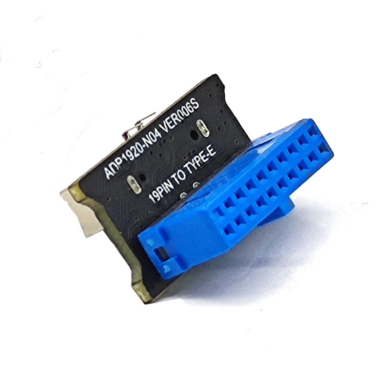 Разъем USB Header Adapter Riser USB3.0 19Pin Для преобразователя TYPE-E На Передней панели Корпуса Разъем TYPE C Для Материнской платы4