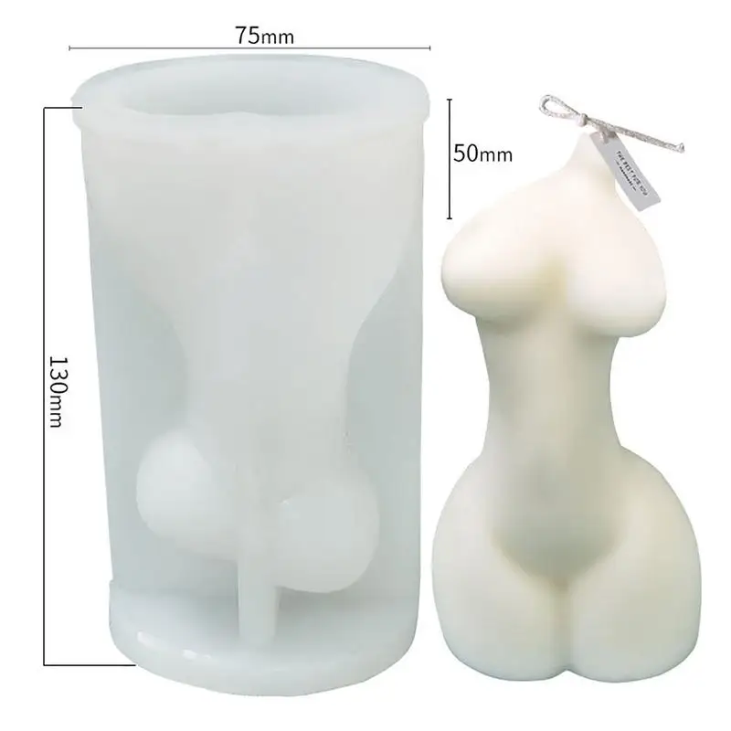 Силиконовая форма для женского тела, 3D формы для мыла в форме тела, силиконовые формы для домашнего декора, набор для поделок 