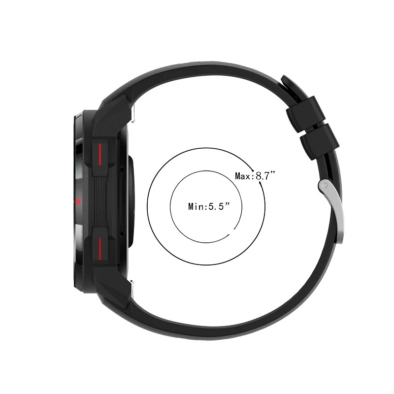 Силиконовый ремешок для часов Honor Watch GS Pro, сменный мягкий браслет для часов Huawei Honor GS Pro4