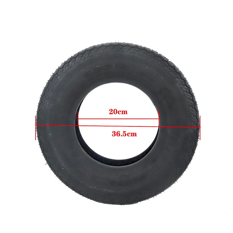 Утолщение и износостойкость шин Шины для прицепов Бескамерные шины Парковочная карусель Высокопроизводительный размер 4,80-8 Подлинный вакуум3