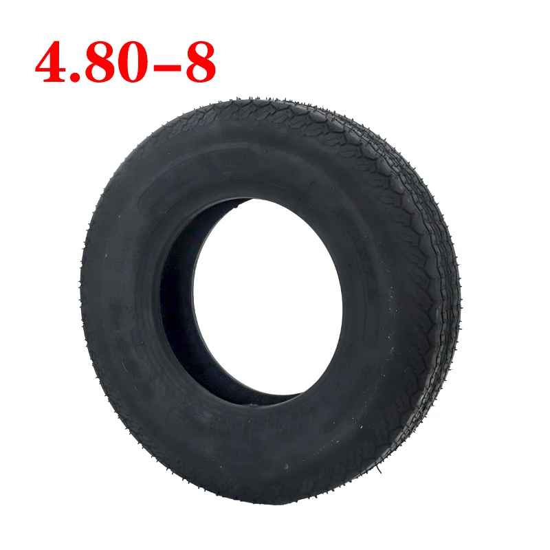 Утолщение и износостойкость шин Шины для прицепов Бескамерные шины Парковочная карусель Высокопроизводительный размер 4,80-8 Подлинный вакуум5