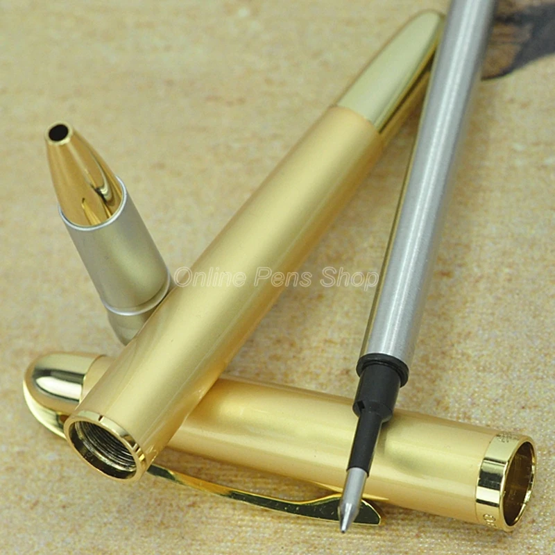 Шариковая ручка Jinhao Premium Golden Metal Roller JR1861