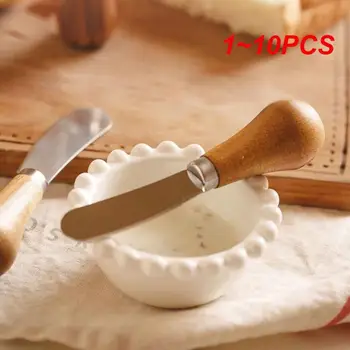1 ~ 10ШТ. Детская лопатка для сливочного масла для сыра, нож для нарезки сэндвич-торта, лезвие ножа из нержавеющей стали, инструмент для выпечки, Кухня