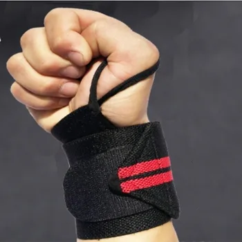 1 Пара регулируемых браслетов для поддержки запястья для занятий спортом в тренажерном зале, браслет для защиты запястья, Дышащая лента-обертка, защитный браслет на запястье