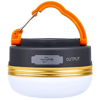 10 Вт светодиодный фонарь для кемпинга, перезаряжаемый через USB с магнитом, Портативный фонарик, Аварийное освещение для кемпинга, Ночная подвесная лампа для походов на открытом воздухе