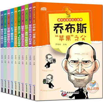 10 томов внеклассных книг для учащихся начальной школы, вдохновляющих мир биографиями и историями знаменитостей