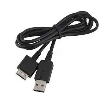 10 шт./лот Черный 1,2 м USB Кабель для синхронизации данных Зарядное устройство Зарядный шнур для PS Vita PSVita PSV 1000